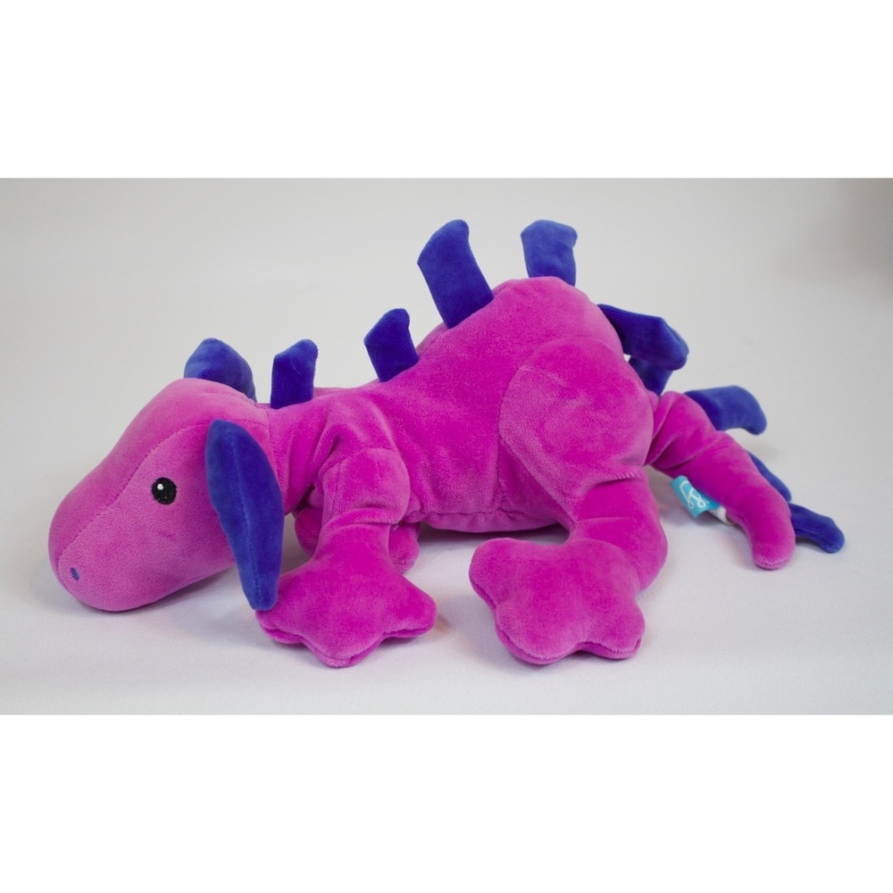 Manhattan Toy Company Hester Dragon Plush Soft Purple Stuffed Animal 12"